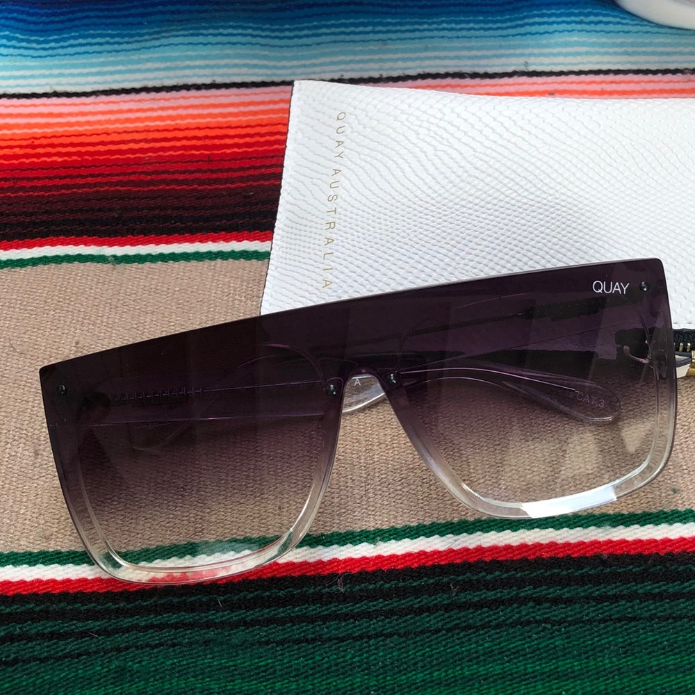 QUAY Australia Jaded Clr/fade sunglasses